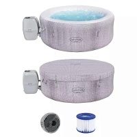 Bestway 60003 BW СПА-бассейн 132/180х66см "Cancun AirJet" 669л, круглый, аэромассаж