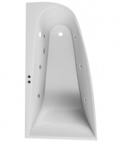 Ванна Boomerang Vayer 180x100 (Левая) с гидромассажем