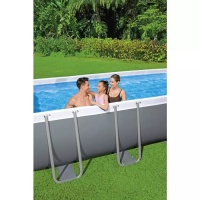 Bestway 56465 BW Каркасный бассейн Power Steel 549х274х122см, 14812л, фил.-насос 5678л/ч, лестница, тент, попл.-доз.